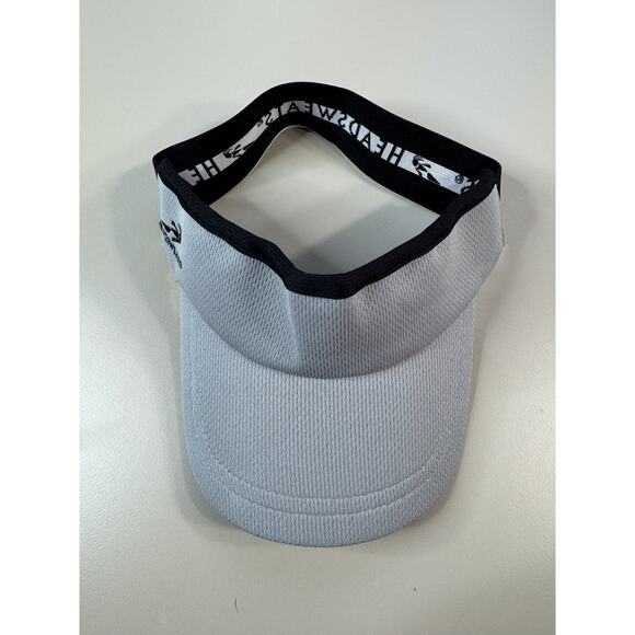 Headsweats Coolmax Visor Gray Logo Outdoor Run Jog Boating Workout Gameday - Picture 1 of 8